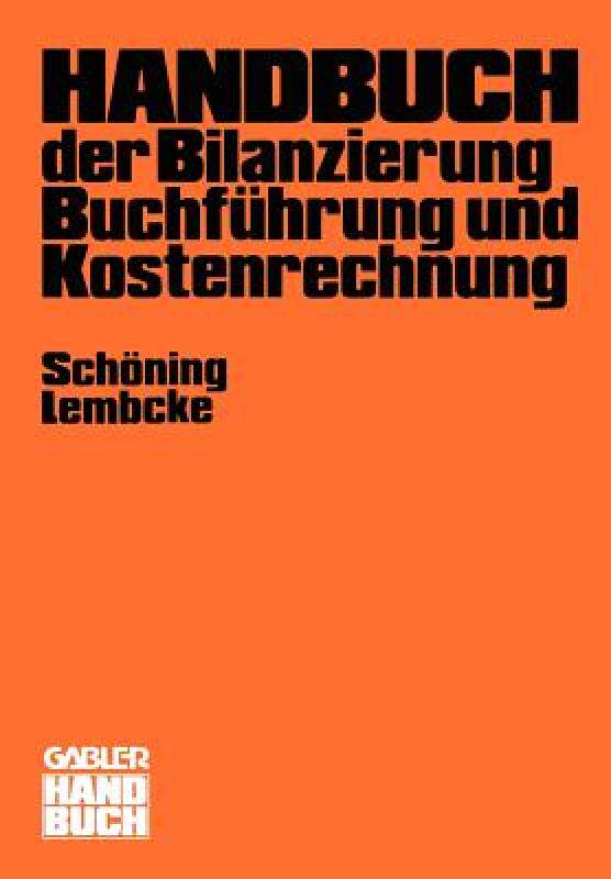 【预售】Handbuch Der Bilanzierung, Buchfuhrung Und