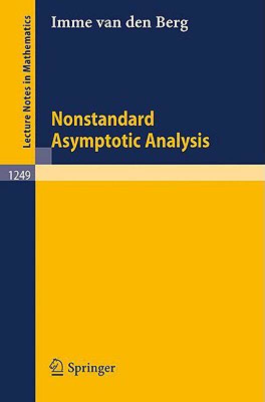 【预售】Nonstandard Asymptotic Analysis