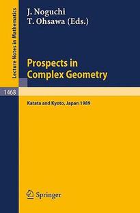 【预售】Prospects in Complex Geometry: Proceedings of the