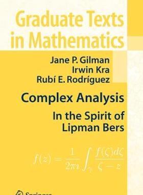 【预售】Complex Analysis: In the Spirit of Lipman Bers