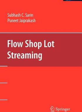 【预售】Flow Shop Lot Streaming
