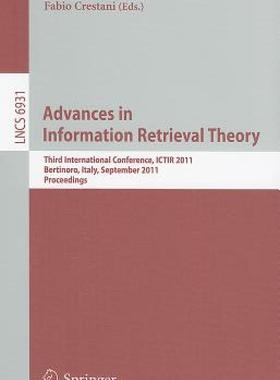 【预售】Advances in Information Retrieval Theory: Third