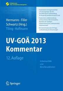 【预售】UV-Goa 2013 Kommentar - Arbeitsunfalle Und