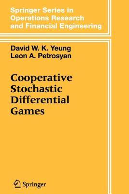 【预售】Cooperative Stochastic Differential Games