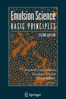 【预售】Emulsion Science: Basic Principles