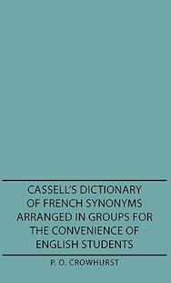 【预售】Cassell's Dictionary of French Synonyms Arranged in