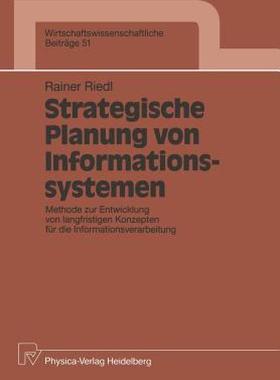 【预售】Strategische Planung Von Informationssystemen: