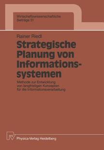 【预售】Strategische Planung Von Informationssystemen: