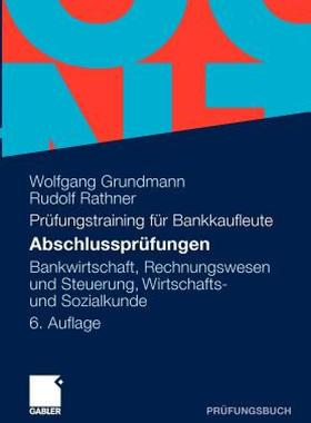 【预售】Abschlusspr Fungen: Bankwirtschaft, Rechnungswesen