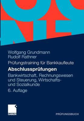 【预售】Abschlusspr Fungen: Bankwirtschaft, Rechnungswesen