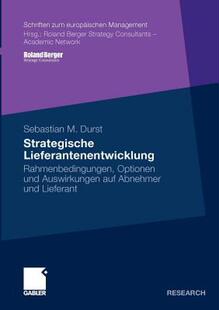 【预售】Strategische Lieferantenentwicklung: