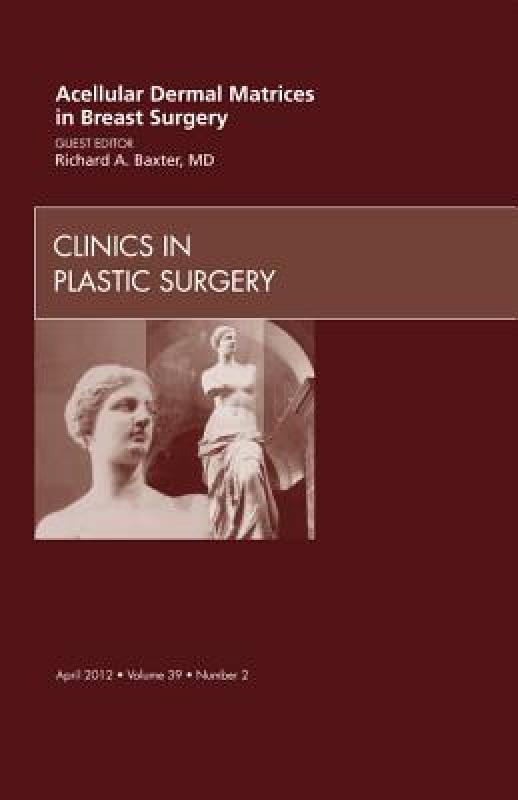 【预售】Acellular Dermal Matrices in Breast Surgery, an