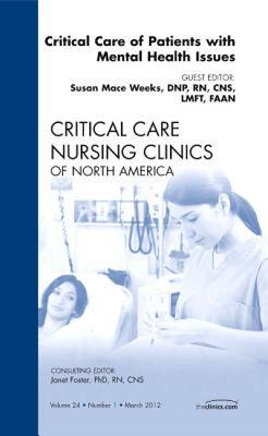 【预售】Critical Care of Patients with Mental Health Issues