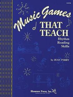【预售】Music Games That Teach Rhythm Reading Skills [With