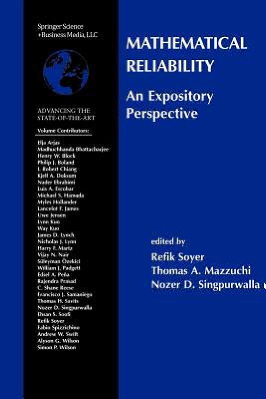 【预售】Mathematical Reliability: An Expository Perspective