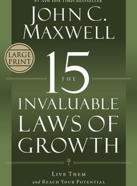 【预售】The 15 Invaluable Laws of Growth: Live Them and