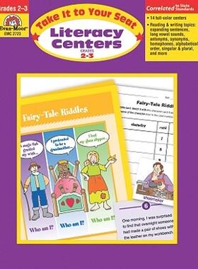 【预售】Literacy Centers Grades 2-3: EMC 2723