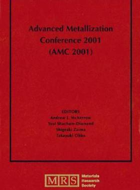 【预售】Advanced Metallization Conference 2001 (AMC 2001):