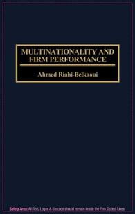 Firm and Multinationality Performance 预售