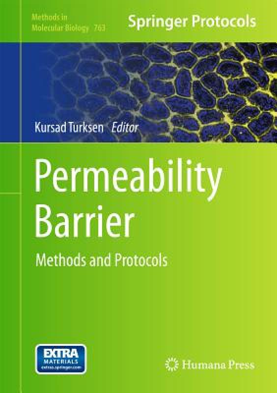 【预售】Permeability Barrier: Methods and Protocols