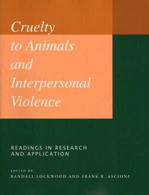 【预售】Cruelty to Animals and Interpersonal Violence: