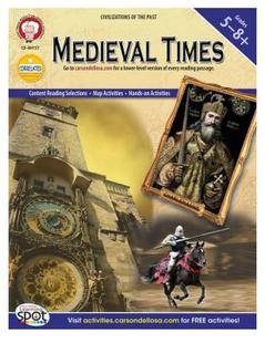 【预售】Medieval Times, Grades 5 - 8