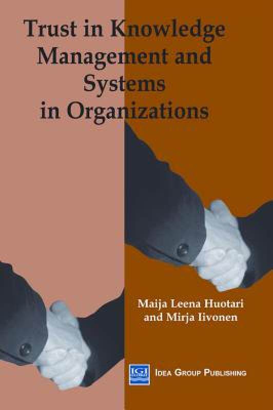 【预售】Trust in Knowledge Management and Systems in