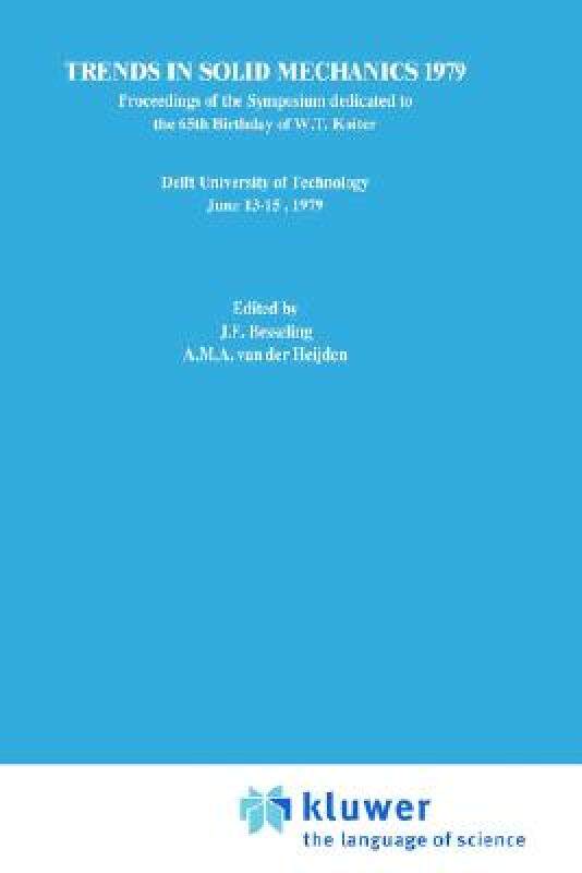 【预售】Trends in Solid Mechanics 1979