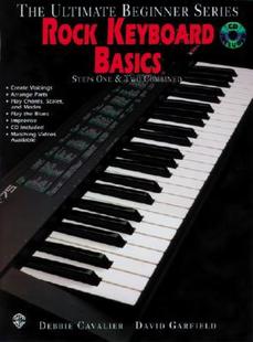 Beginner Rock Keyboard Steps Ultimate Basics One 预售