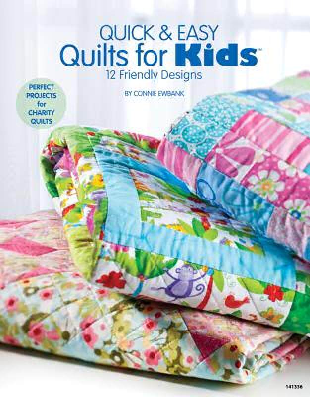 【预售】Quick & Easy Quilts for Kids: 12 Friendly Designs