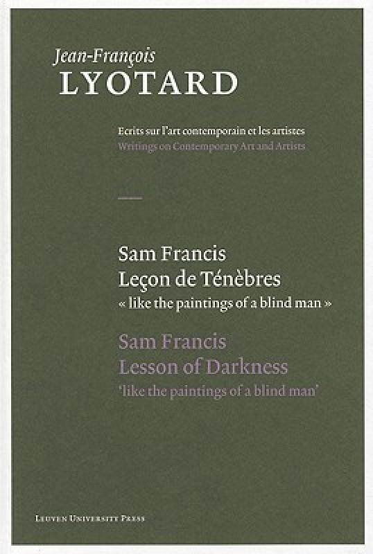 【预售】sam francis, lecon de tenebres/sam francis, lesson