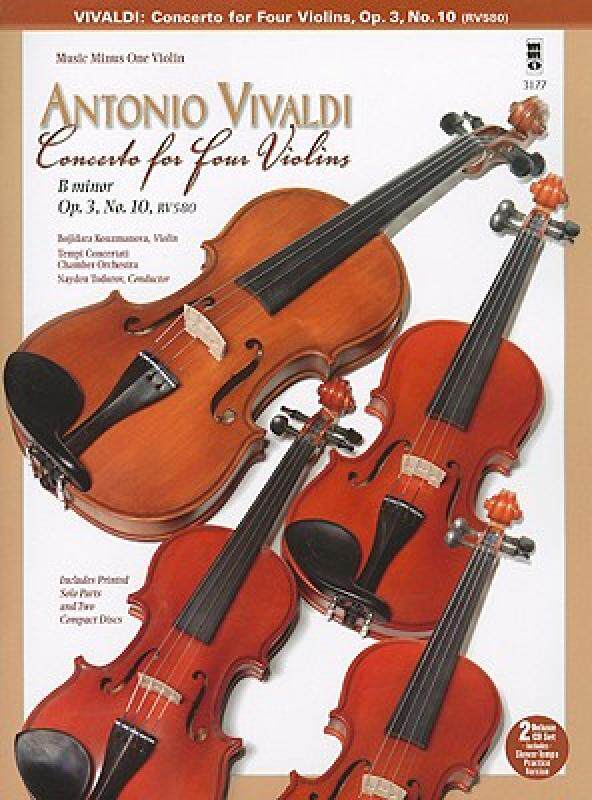 【预售】Vivaldi: Concerto for Four Violins in B Minor, Op.