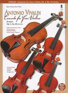 【预售】Vivaldi: Concerto for Four Violins in B Minor, Op.