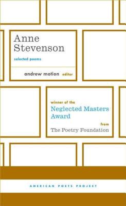 【预售】Anne Stevenson: Selected Poems