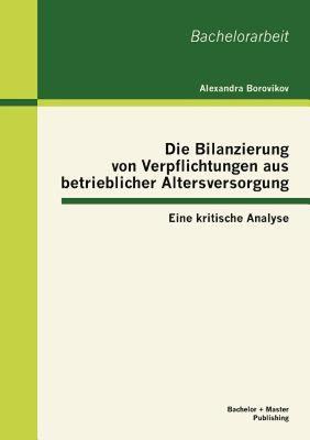 【预售】Die Bilanzierung Von Verpflichtungen Aus