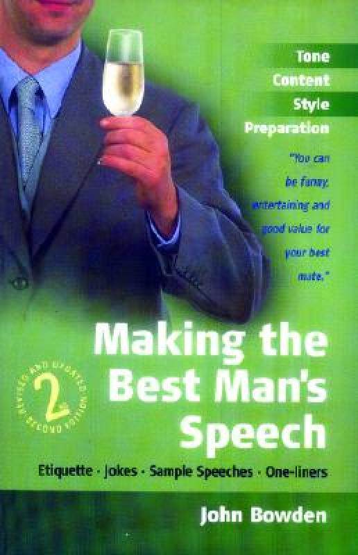 【预售】making the best mans speech