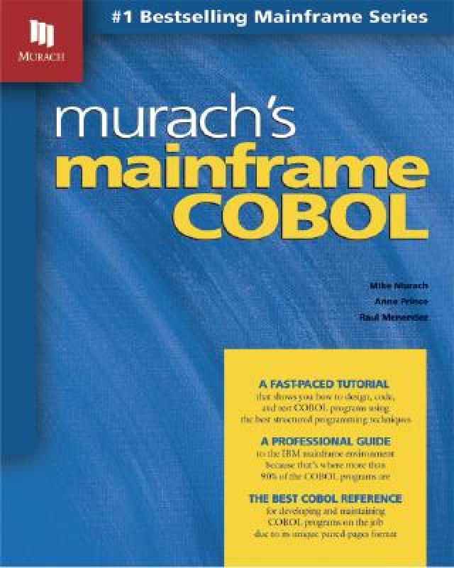 【预售】Murach's Mainframe COBOL 书籍/杂志/报纸 原版其它 原图主图