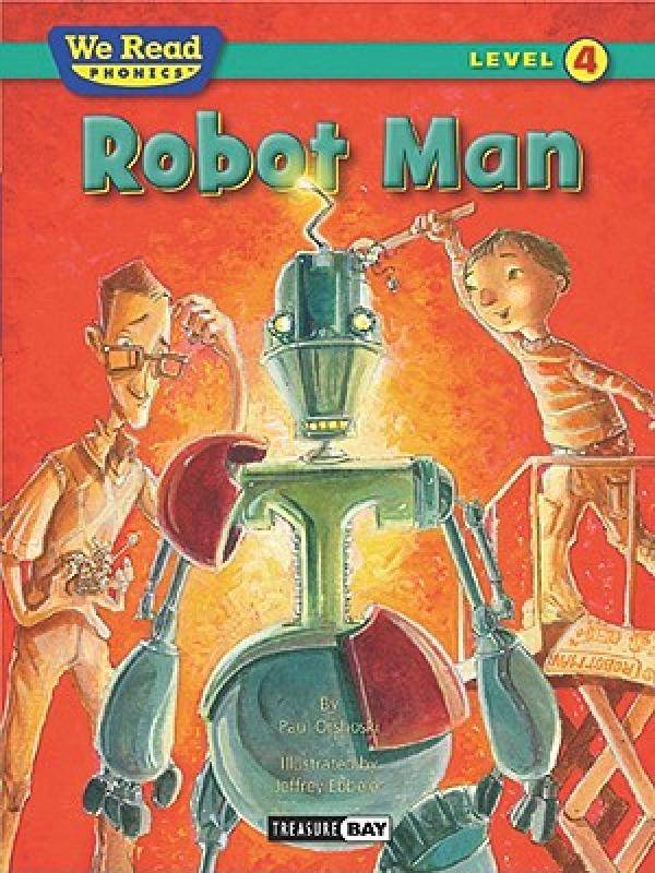 【预售】robot man (we read phonics level 4 (hardcover))