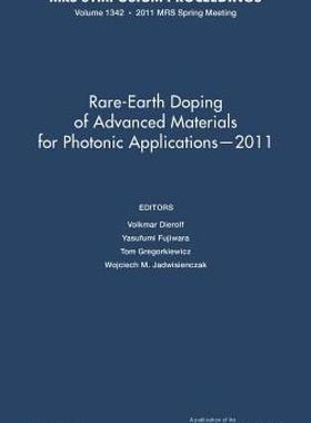 【预售】Rare-Earth Doping of Advanced Materials for Photonic