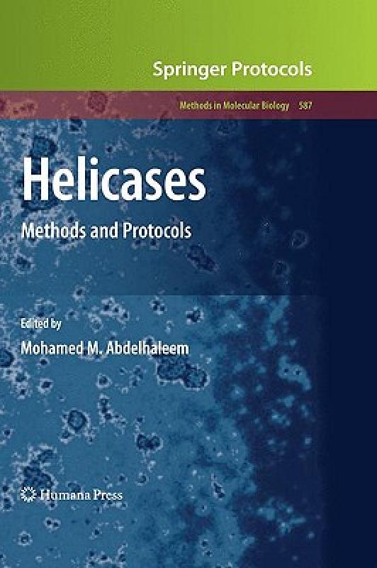 【预售】Helicases: Methods and Protocols