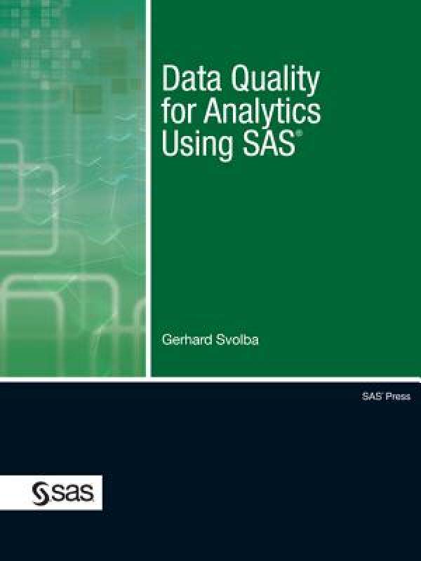 【预售】Data Quality for Analytics Using SAS