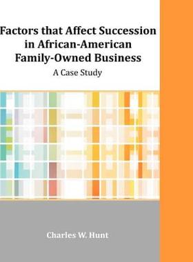 【预售】Factors That Affect Succession in African-American
