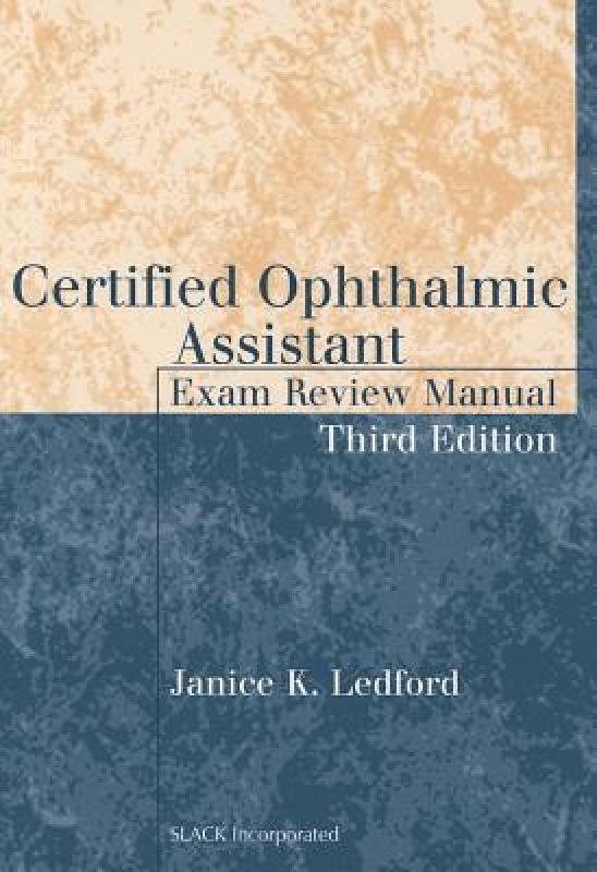 【预售】Certified Ophthalmic Assistant Exam Review Manual