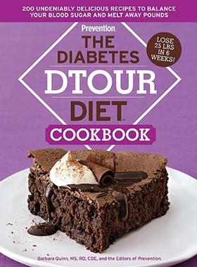 【预售】The Diabetes Dtour Diet Cookbook: 200 Undeniably