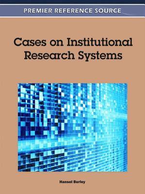 【预售】Cases on Institutional Research Systems