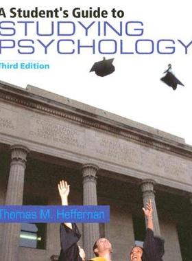 【预售】A Student's Guide to Studying Psychology