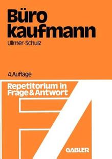 Burokaufmann Repetitorium Und Der Frage Antwort 预售
