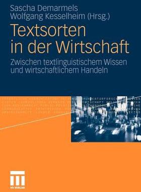 【预售】Textsorten in Der Wirtschaft: Zwischen