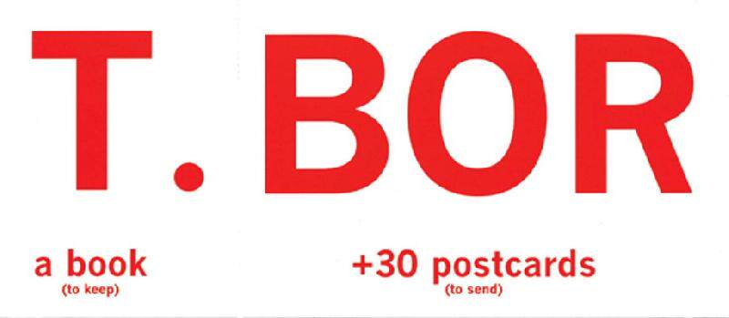 【预售】T. Bor: A Book (to Keep) +30 Postcards (to Send)