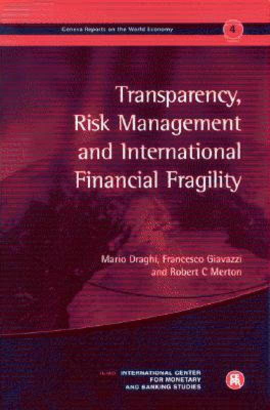 【预售】Transparency, Risk Management and International